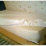 MSV 140070 Anti-Allergy Polypropylene Double Mattress Protector Cover 140 x 190 x 25 cm White