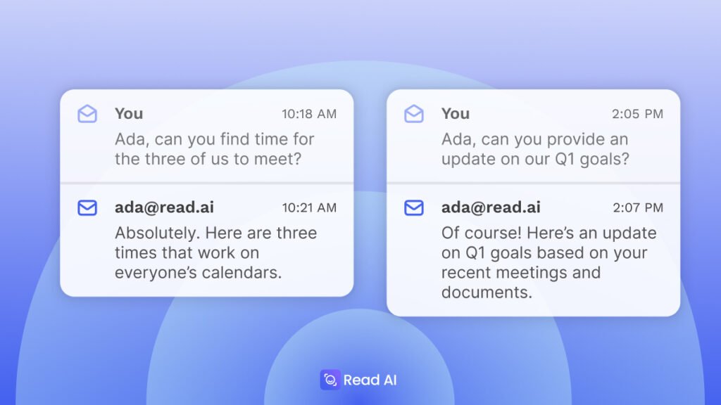 Read AI launches an email-based ‘digital twin’ to help you with schedules and answers
