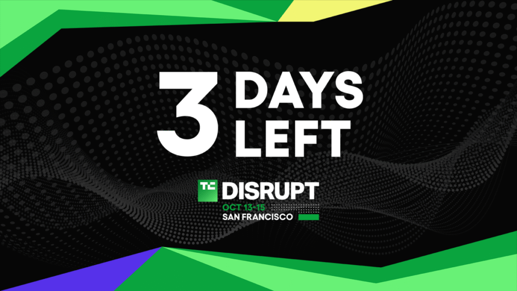3 days left: Save up to 0 on your Disrupt 2026 ticket