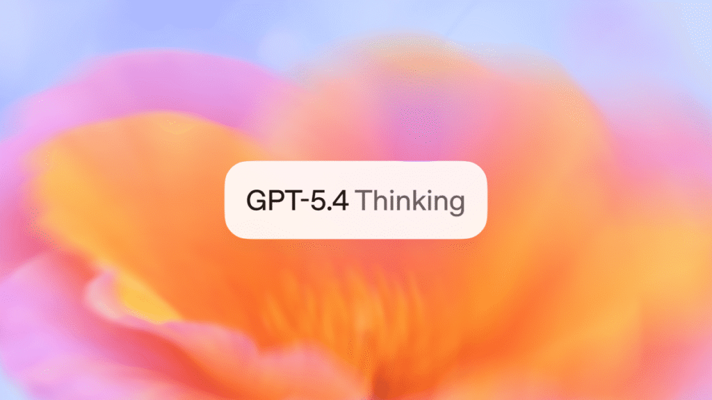 OpenAI launches GPT-5.4 with Pro and Thinking versions