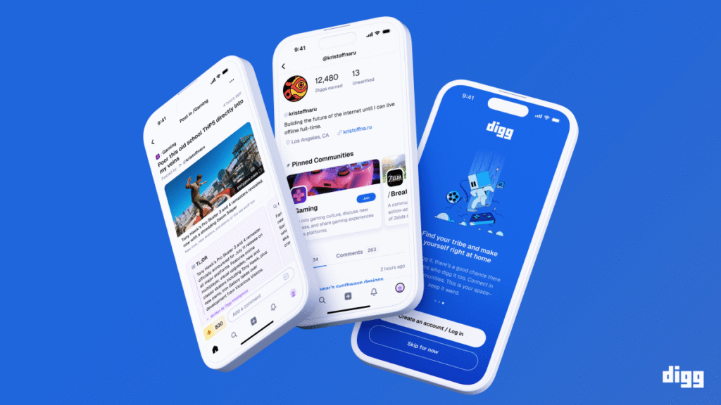 Digg lays off staff and shuts down app as company retools