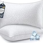 COZSINOOR Bed Pillows Queen Size – Breathable Premium Down Alternative Pillows Set of 2 for Side, Back, and Stomach Sleepers Cooling Hotel Quality Fluffy Soft Microfiber Fill Skin-Friendly