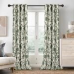 DriftAway Linen Floral Paisley Green Blackout Curtains for Living Room Bedroom 84 Inch Length 2 Panels Lined Grommet Window Drapes Thermal Farmhouse Country Jacobean Curtains Loden Green DriftAway Linen Floral Paisley Green Blackout Curtains for Living Room Bedroom 84 Inch Length 2 Panels Lined Grommet Window Drapes Thermal Farmhouse Country Jacobean Curtains Loden Green