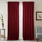 StangH Theater Red Velvet Curtains Christmas Curtains Super Soft Thermal Insulated Window Drapes 84 inches for Living Room Holiday Decorative for Master Bedroom, W52 x L84, 2 Panels StangH Theater Red Velvet Curtains Christmas Curtains Super Soft Thermal Insulated Window Drapes 84 inches for Living Room Holiday Decorative for Master Bedroom, W52 x L84, 2 Panels
